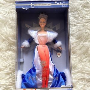 NIB Barbie Mattel Fire and Ice Salt Lake 2002 Collector Edition #53511